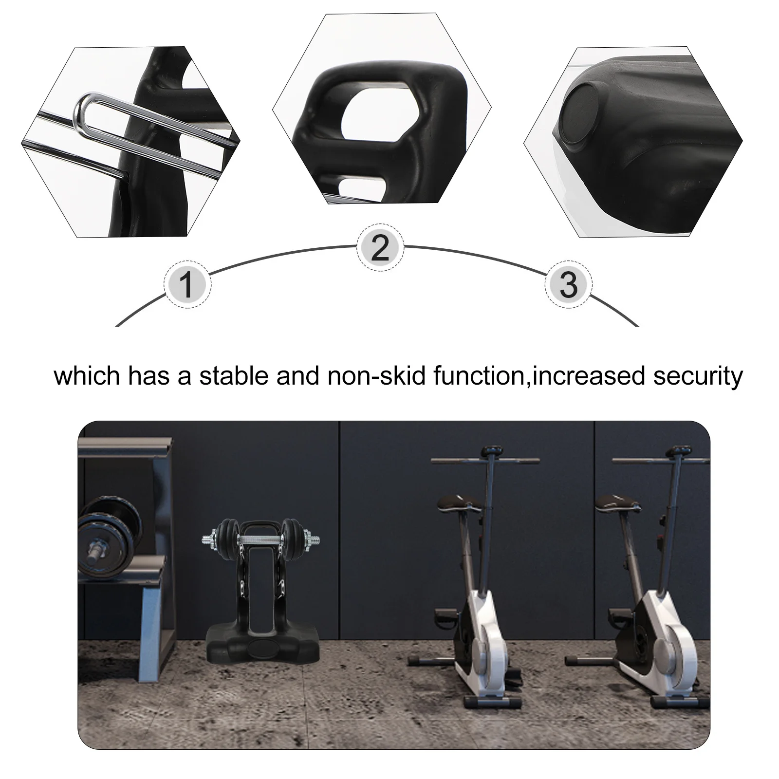 Dumbbell Stand 3-Layer Durable Pp Material Non-Skid Tripod Design Compact Storage Rack For Dumbbells Fitness Equipment
Dumbbell Stand 3-Layer Durable Pp Material Non-Skid Tripod Design Compact Storage Rack For Dumbbells Fitness Equipment