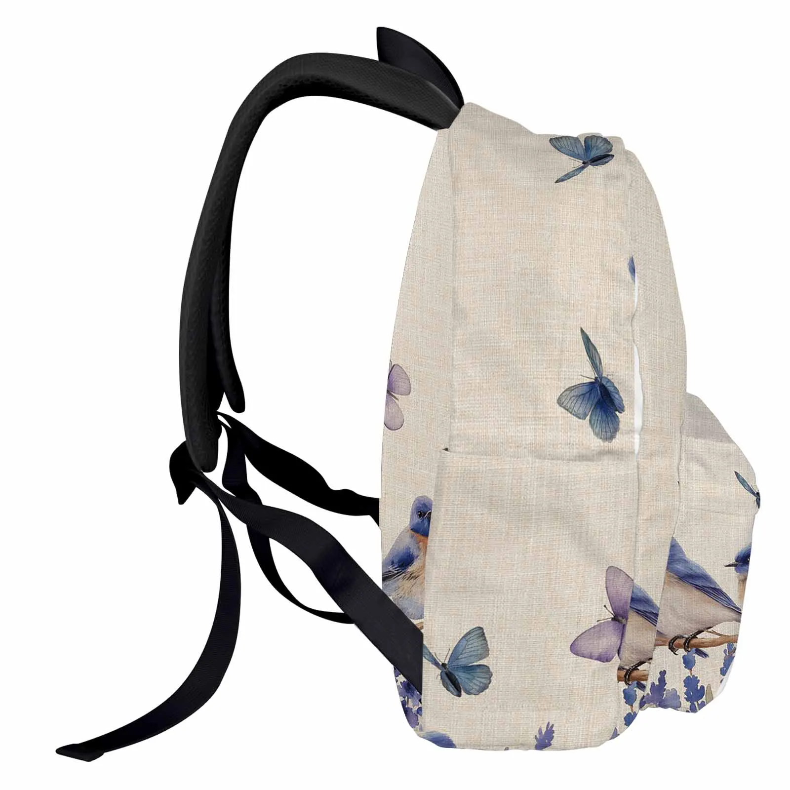 Bird Lavender Watercolor Butterfly Backpack Teenagers Student School Bags Laptop Custom Backpack for Men Women Travel Bag
Bird Lavender Watercolor Butterfly Backpack Teenagers Student School Bags Laptop Custom Backpack for Men Women Travel Bag