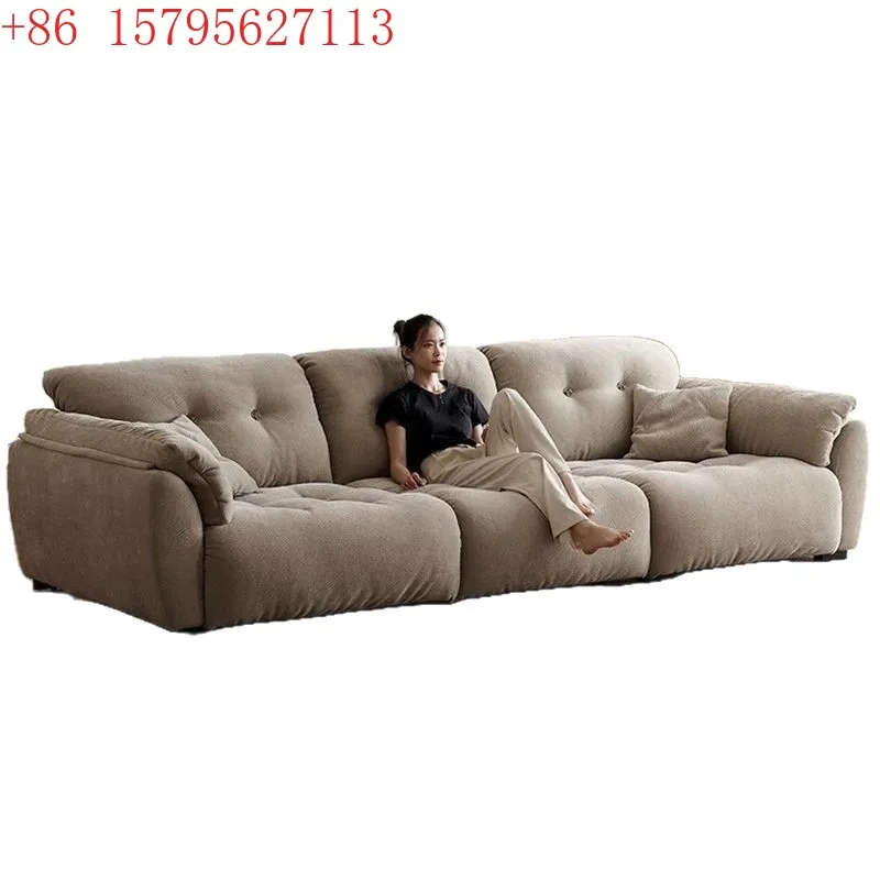 Chenier fabric sofa modern simple ultra-wide backrest adjustable sofa
Chenier fabric sofa modern simple ultra-wide backrest adjustable sofa