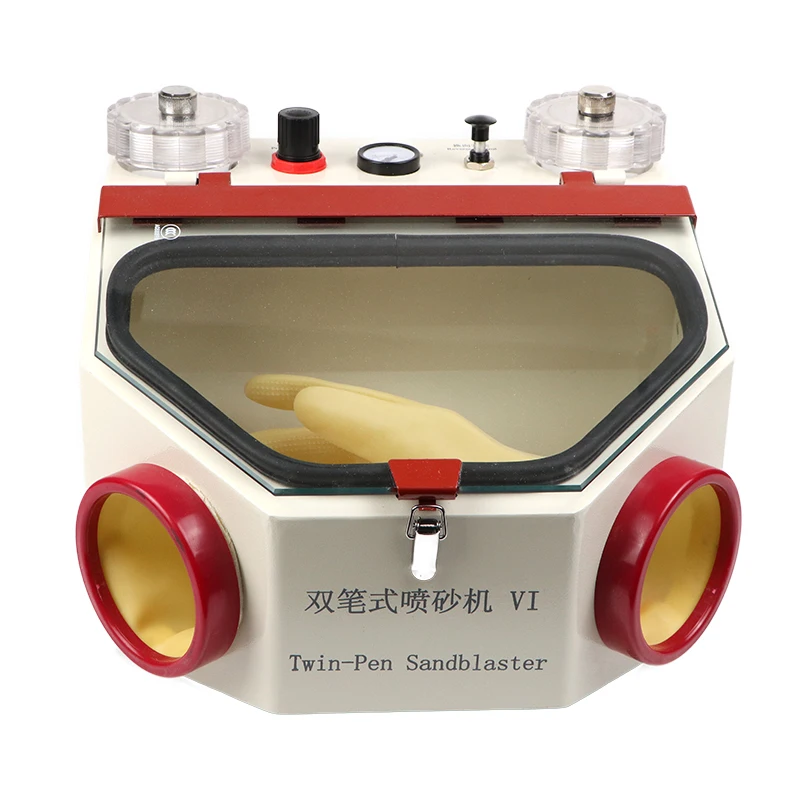 Dental Lab Equipment Twin Pen Sandblaster for Removing Surface Coatings from Objects
Dental Lab Equipment Twin Pen Sandblaster for Removing Surface Coatings from Objects