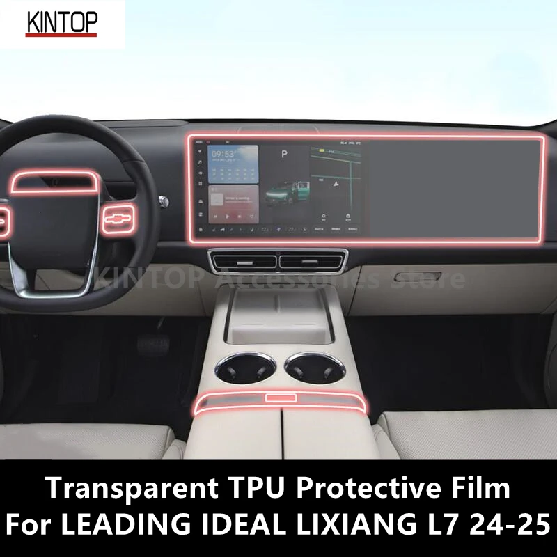 For LEADING IDEAL LIXIANG L7 24-25 Car Interior Center Console Transparent TPU Protective Film Anti-scratch Repair Refit
For LEADING IDEAL LIXIANG L7 24-25 Car Interior Center Console Transparent TPU Protective Film Anti-scratch Repair Refit