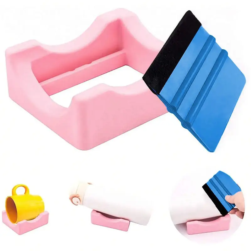 Silicone Tumbler Cradle Holder With Built-In Slot For Secure Placement Decorative Cup Stand For Crafts And Home Use
Silicone Tumbler Cradle Holder With Built-In Slot For Secure Placement Decorative Cup Stand For Crafts And Home Use