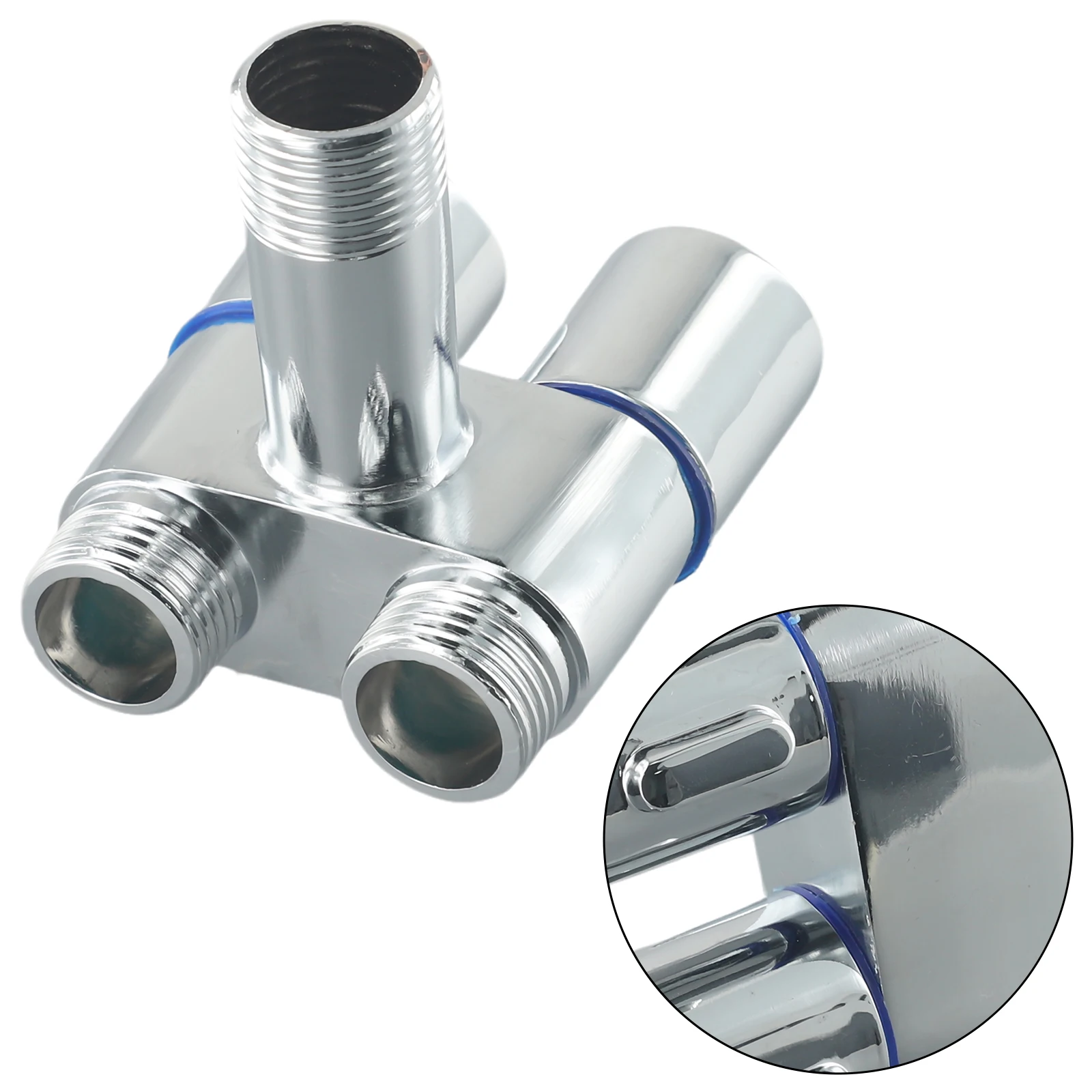 Triangle Valve Angle Valve 1 In Two Out G1/2 Toilet Triangle Valve Washing Machine Bathroom For Kitchen 60x70x75MM
Triangle Valve Angle Valve 1 In Two Out G1/2 Toilet Triangle Valve Washing Machine Bathroom For Kitchen 60x70x75MM