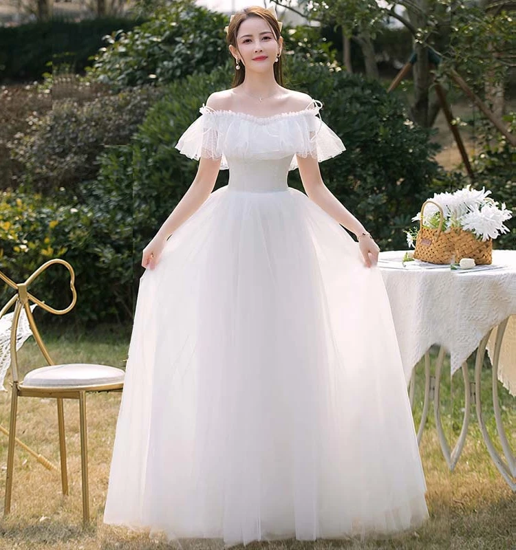 2026 New One-oulder Wedding Dr Korean Sle Mid-Waist A-Line Skirt Net Fabric with Belt Outdoor Lawn Photoaphy Suitabl...
2026 New One-oulder Wedding Dr Korean Sle Mid-Waist A-Line Skirt Net Fabric with Belt Outdoor Lawn Photoaphy Suitabl...