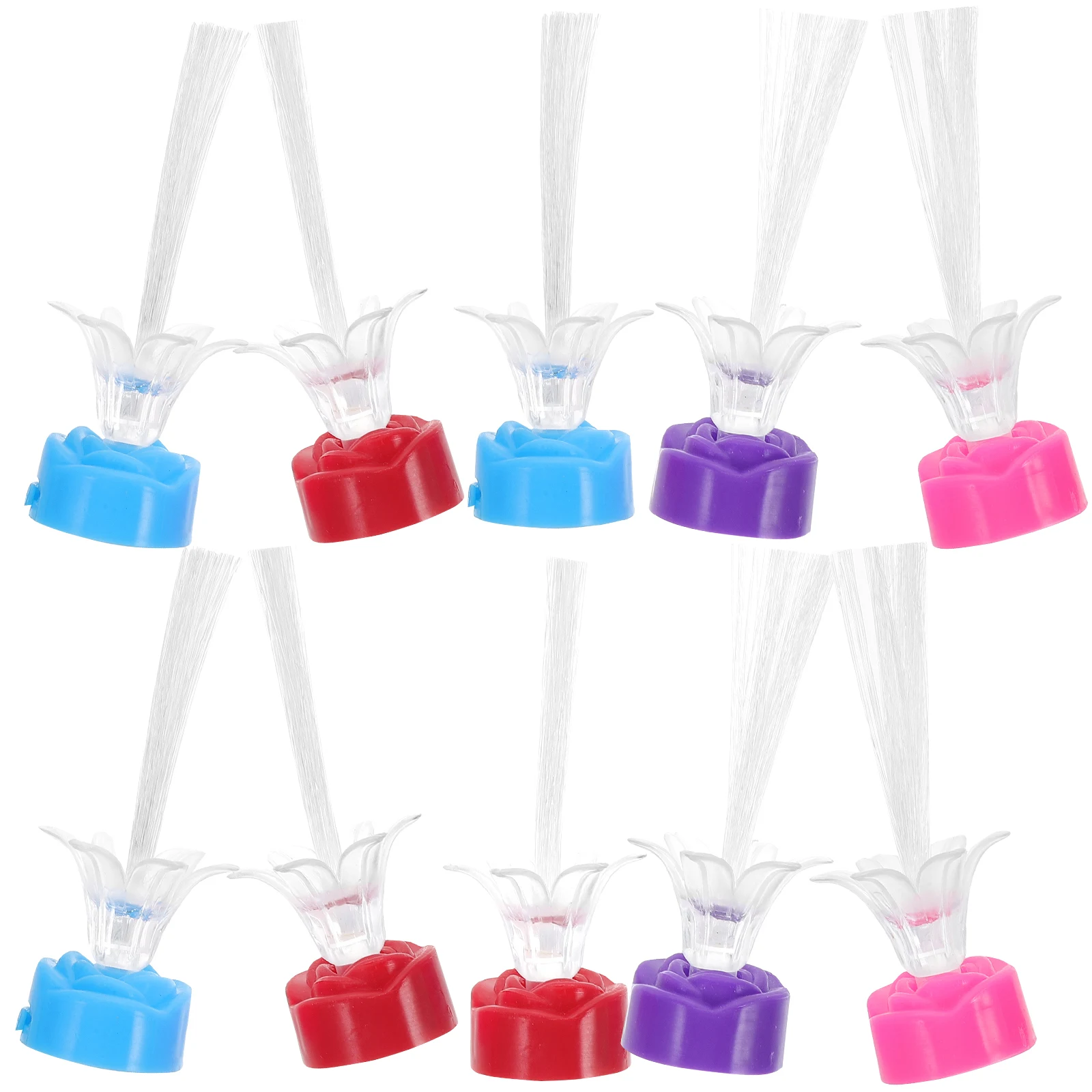 10PCS Fiber Optic Light LED Decorative Lighting Color Changing Floral Lamp Wedding Party Favors Gifts
10PCS Fiber Optic Light LED Decorative Lighting Color Changing Floral Lamp Wedding Party Favors Gifts