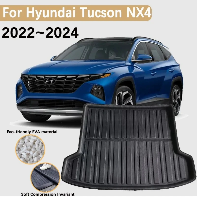 for Hyundai Tucson Accessories NX4 LWB 2022 2023 2024 Car Trunk Floor Mats Boot Cargo liner Waterproof Carpet Storage Pad 3D EVA
for Hyundai Tucson Accessories NX4 LWB 2022 2023 2024 Car Trunk Floor Mats Boot Cargo liner Waterproof Carpet Storage Pad 3D EVA
