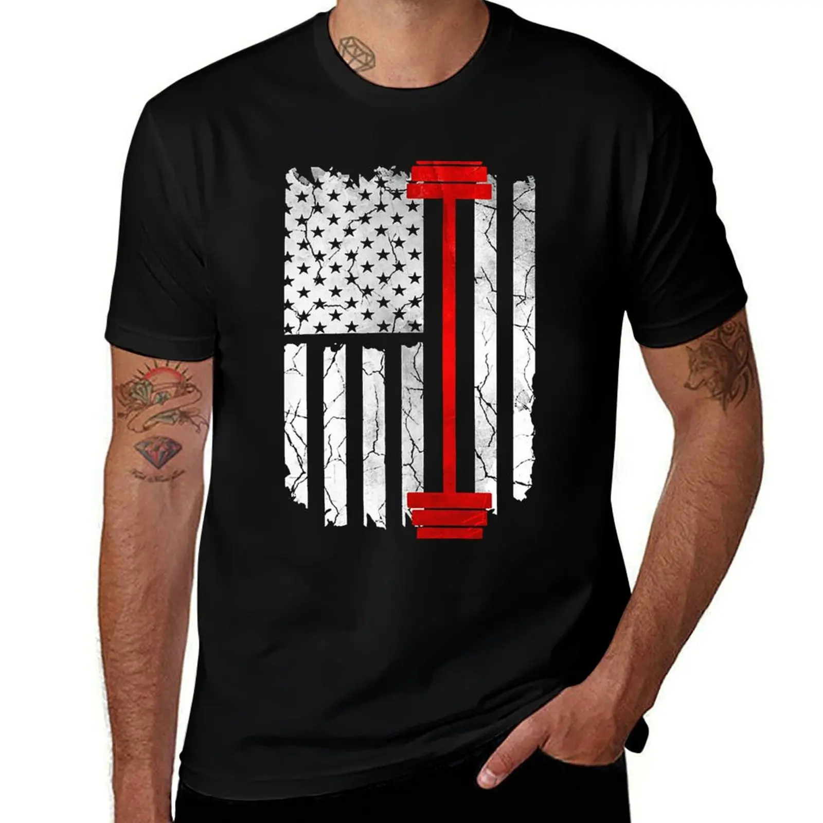 Fitness Weight lifting - American Flag T-Shirt sublime summer clothes vintage clothes mens workout shirts
Fitness Weight lifting - American Flag T-Shirt sublime summer clothes vintage clothes mens workout shirts