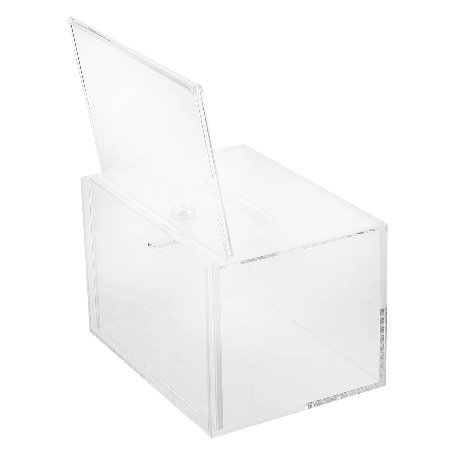 Premium Acrylic Suggestion Box Transparent Donation Box for Fundraising Office Election Voting Ballot Collection Clear Display
Premium Acrylic Suggestion Box Transparent Donation Box for Fundraising Office Election Voting Ballot Collection Clear Display