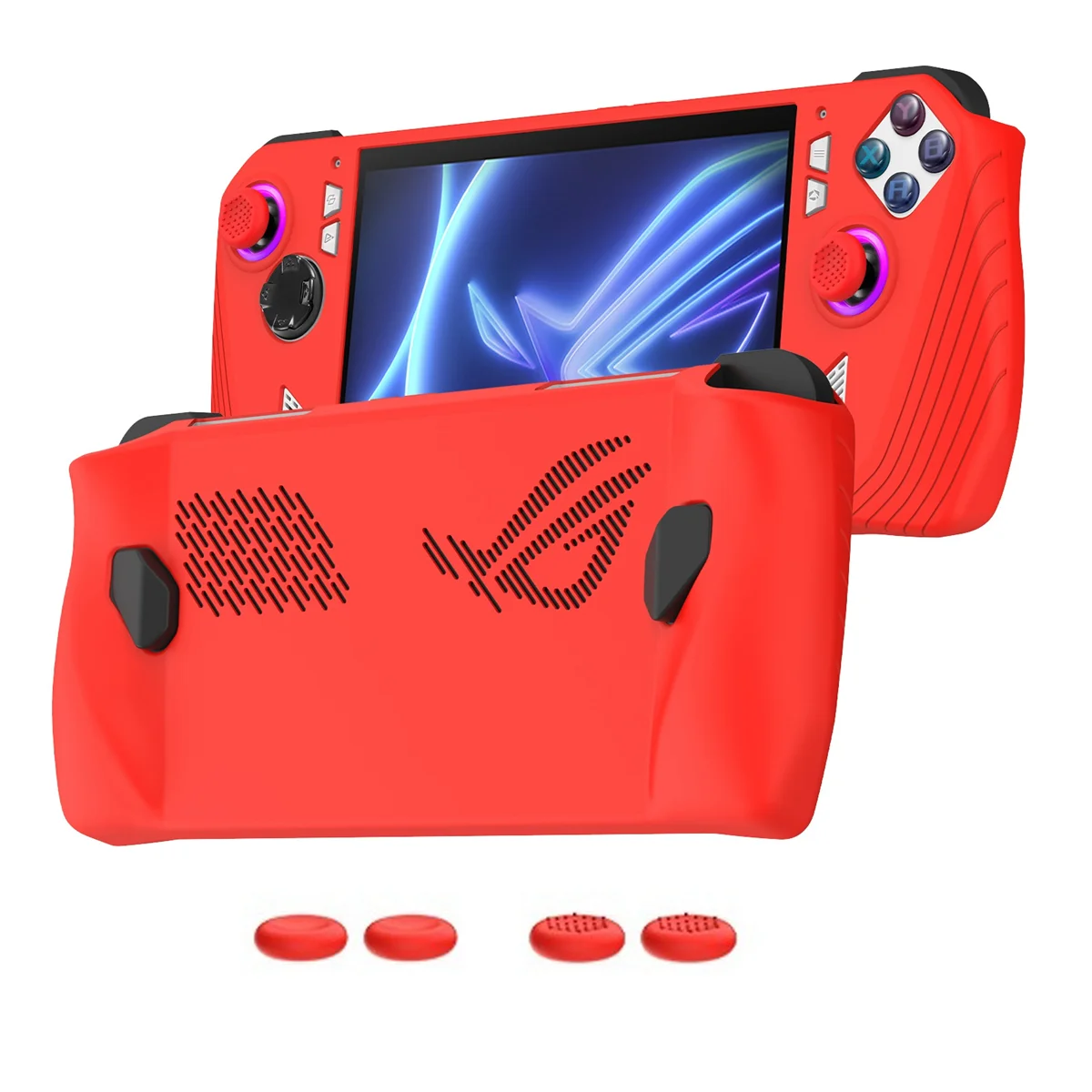 A88M для портативной игровой консоли ROG Ally, универсальный силиконовый защитный чехол, портативный защитный чехол от падения, красный
A88M для портативной игровой консоли ROG Ally, универсальный силиконовый защитный чехол, портативный защитный чехол от падения, красный