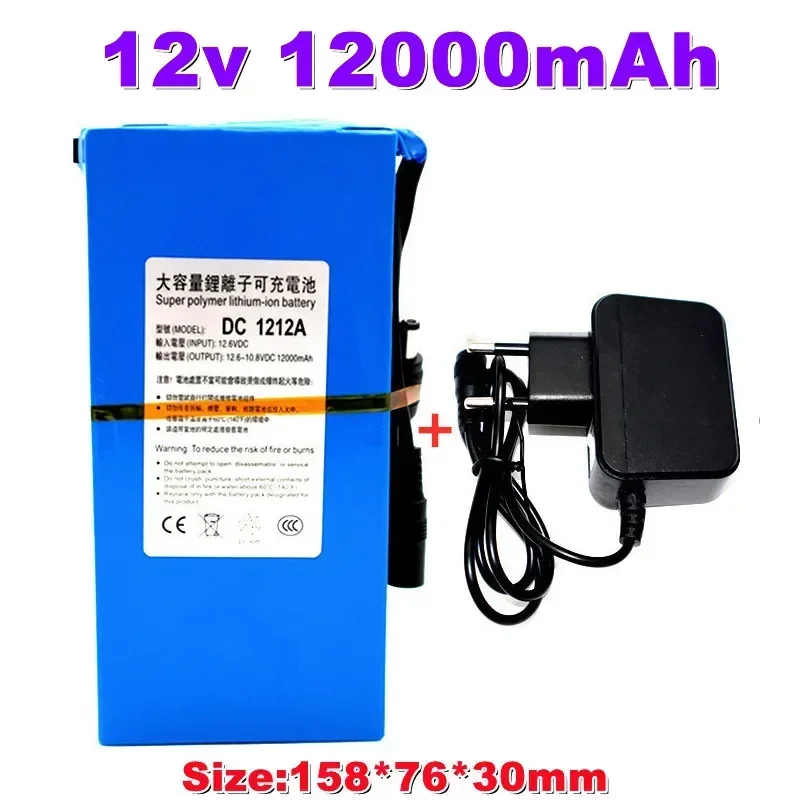 2023 Новый DC12v 8Ah 9.8Ah 12Ah 15Ah 20Ah Li-lon DC12v Супер аккумуляторная батарея + зарядное устройство переменного тока + взрывозащищенный переключатель с вилкой европейского стандарта
2023 Новый DC12v 8Ah 9.8Ah 12Ah 15Ah 20Ah Li-lon DC12v Супер аккумуляторная батарея + зарядное устройство переменного тока + взрывозащищенный переключатель с вилкой европейского стандарта