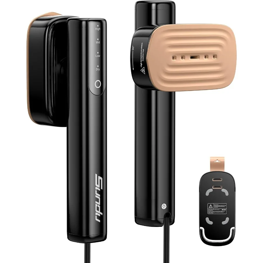 Portable Handheld Travel Steamer for Clothes with Strong Penetrating Steam 1200W Powerful 2-in-1 Steamer and Iron 100ml Large C
Portable Handheld Travel Steamer for Clothes with Strong Penetrating Steam 1200W Powerful 2-in-1 Steamer and Iron 100ml Large C