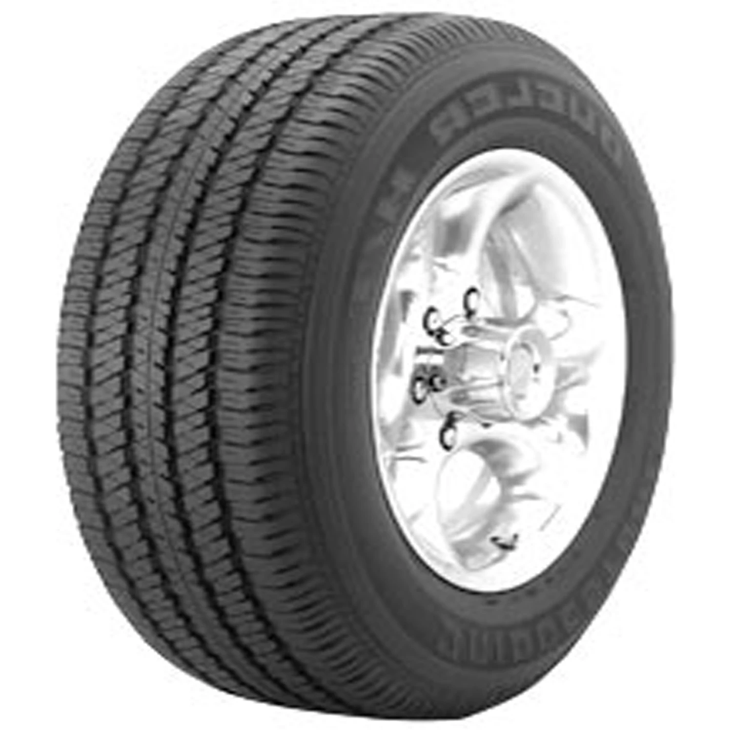 Bridgestone Dueler HT 684 II P265/65R17 110S 360 B B All Season Highway Passenger BL Tire
Bridgestone Dueler HT 684 II P265/65R17 110S 360 B B All Season Highway Passenger BL Tire