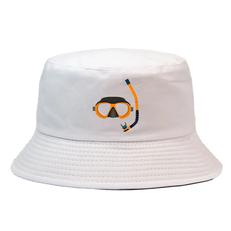 Adult Bob Chapeau Bucket Hat Woman Man Sports Travel Beach Diving Mask Print Unisex Summer Sun Protection Fisherman Cap
Adult Bob Chapeau Bucket Hat Woman Man Sports Travel Beach Diving Mask Print Unisex Summer Sun Protection Fisherman Cap