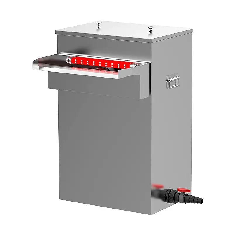 Vertical outdoor fish pond filter waterfall oxygenated water circulation system turnover box farming stainless steel filter box
Vertical outdoor fish pond filter waterfall oxygenated water circulation system turnover box farming stainless steel filter box