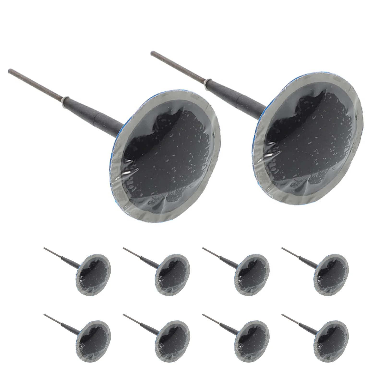 10Pcs Mushroom Tire Repair Nail Kit with Self-Tapping Screw Plug for Quick Car Motorcycle Truck Tractor Flat Fix
10Pcs Mushroom Tire Repair Nail Kit with Self-Tapping Screw Plug for Quick Car Motorcycle Truck Tractor Flat Fix