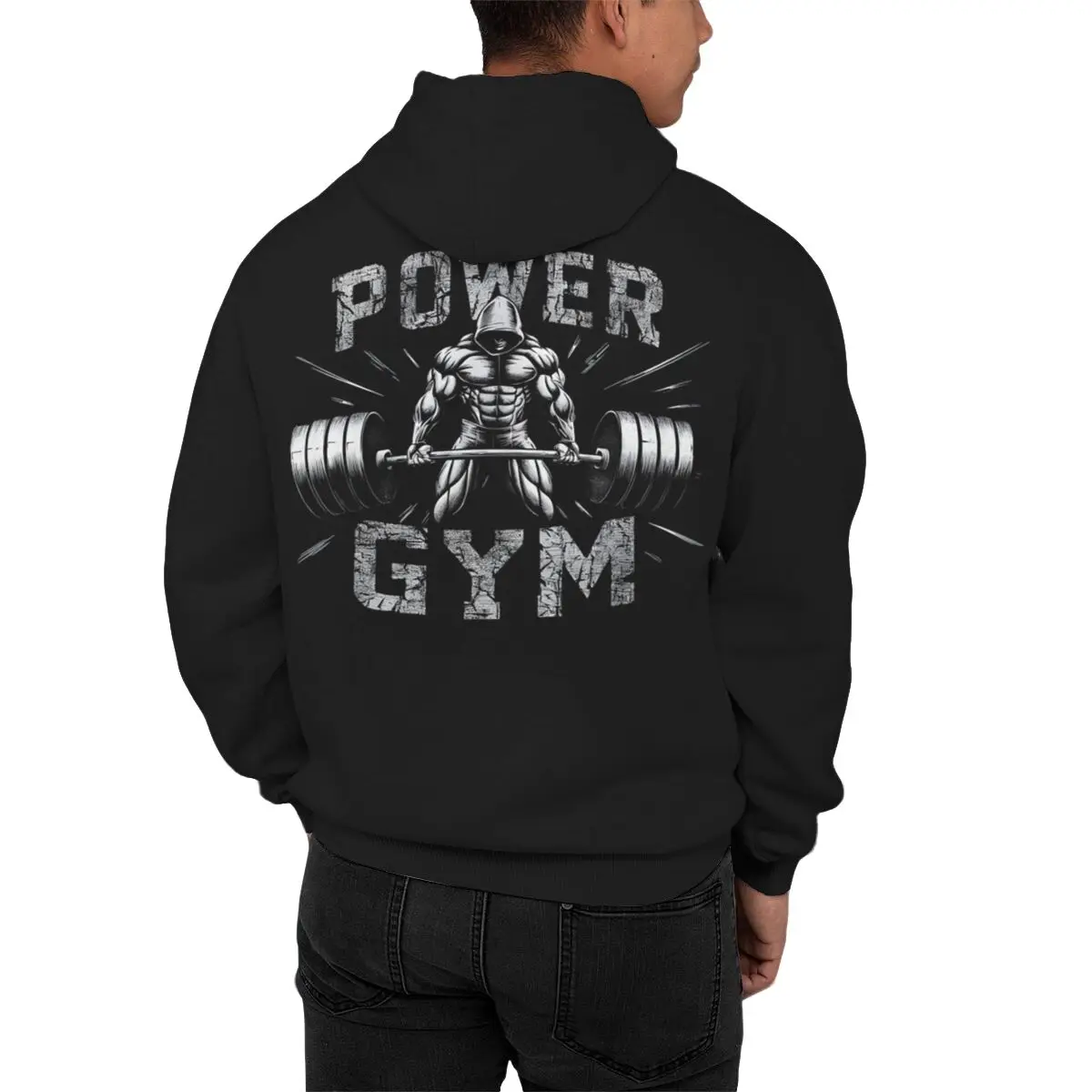 Мужская флисовая толстовка с принтом "Power Gym", повседневная, винтажная, для любителей фитнеса, подарок, уличная мода, унисекс, с длинным рукавом, для спортзала
Мужская флисовая толстовка с принтом "Power Gym", повседневная, винтажная, для любителей фитнеса, подарок, уличная мода, унисекс, с длинным рукавом, для спортзала