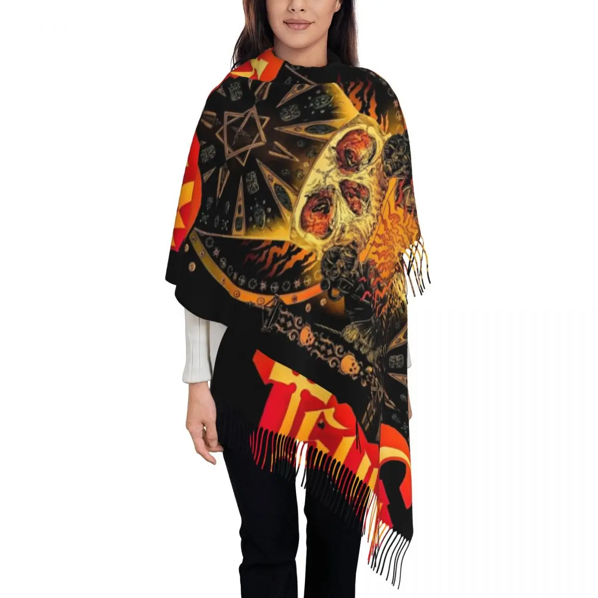 Шали Ghost Band, женские теплые длинные мягкие шарфы, шведская рок-группа, шарфы с кисточками из пашмины на Хэллоуин
Шали Ghost Band, женские теплые длинные мягкие шарфы, шведская рок-группа, шарфы с кисточками из пашмины на Хэллоуин