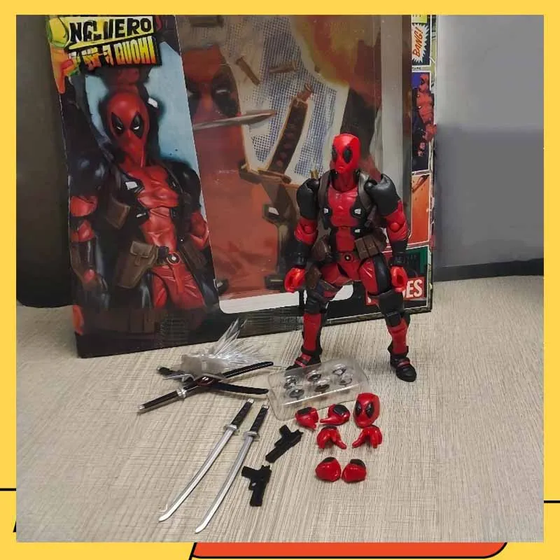 X-Men Yamaguchi Deadpool Action Figure Toys Variant Movable Joint Dead Pool Statue Model Collectible Ornaments Childrten Gifts
X-Men Yamaguchi Deadpool Action Figure Toys Variant Movable Joint Dead Pool Statue Model Collectible Ornaments Childrten Gifts