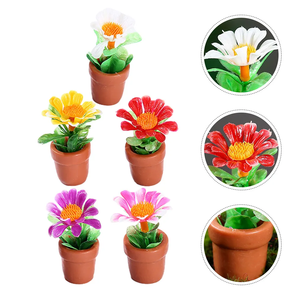 5Pcs Mini Bonsai Potted Plant Artificial Simulation Decor for Dollhouse Miniature Garden Tabletop Plant Ornament
5Pcs Mini Bonsai Potted Plant Artificial Simulation Decor for Dollhouse Miniature Garden Tabletop Plant Ornament