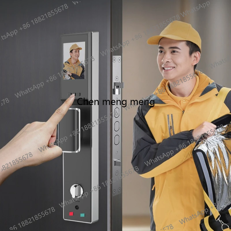 Automatic fingerprint lock household anti-theft door smart, visual cat eye password lock
Automatic fingerprint lock household anti-theft door smart, visual cat eye password lock