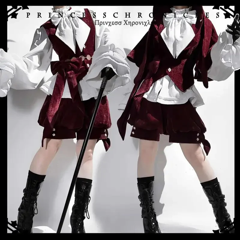 KK562026 New Fiesta Carnival Halloween Cos Cosplay Hunting Rabbits Retro Red Cute Coat Lolita Rabbit Ears Waistcoat Shorts.OJ6/
KK562026 New Fiesta Carnival Halloween Cos Cosplay Hunting Rabbits Retro Red Cute Coat Lolita Rabbit Ears Waistcoat Shorts.OJ6/