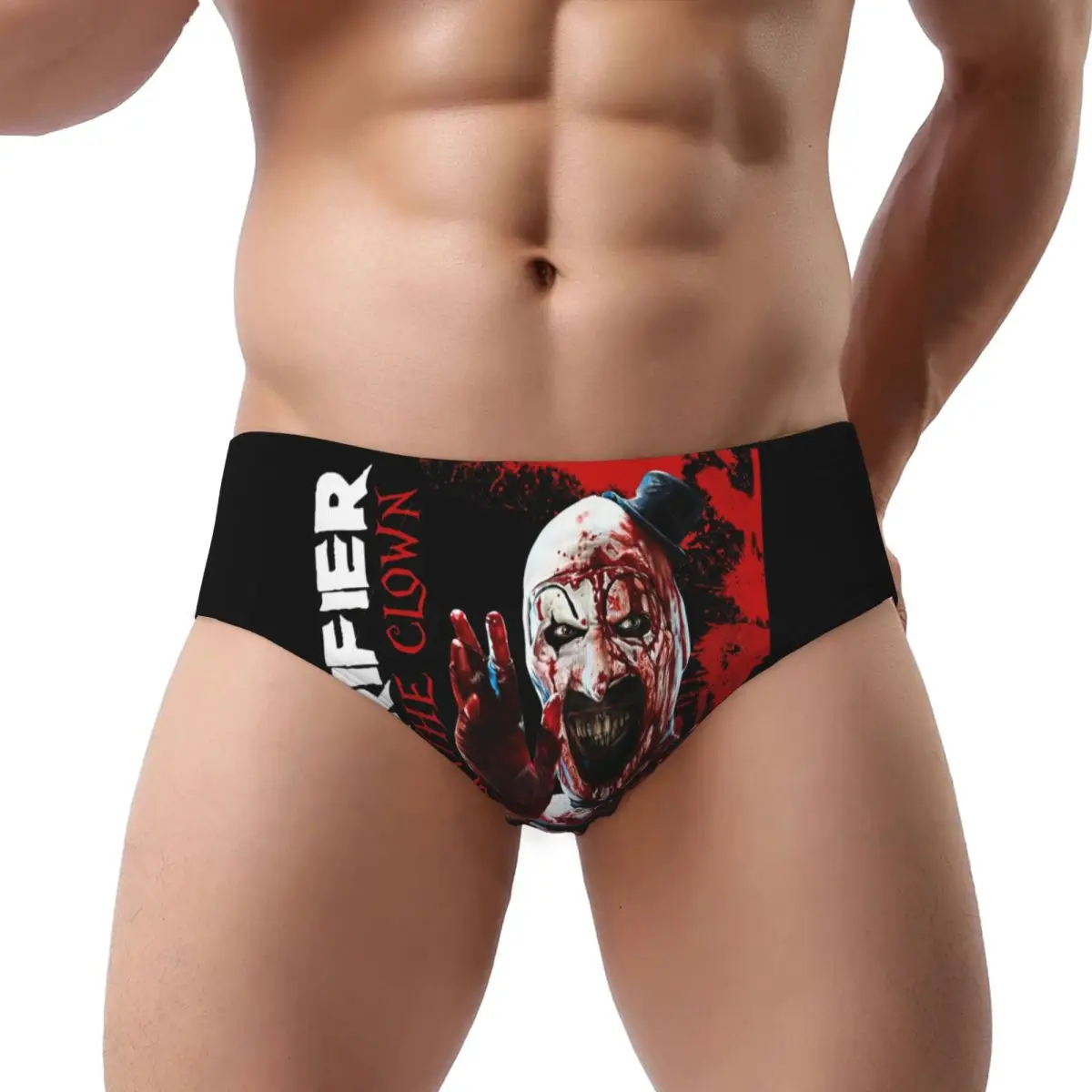 Custom Mens Art The Clown Halloween Horror Terrifiers Men Brief Panties Male Comfort Underwear Underpants
Custom Mens Art The Clown Halloween Horror Terrifiers Men Brief Panties Male Comfort Underwear Underpants