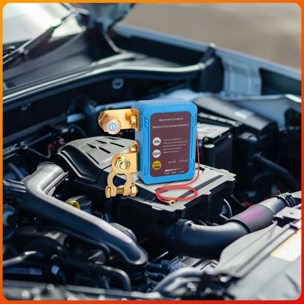 12V/240A Wireless Dual Remote Wear Resist Car Battery Breaker Automatic Power Shut Off Switch for Boats RVs Trailers Motorcycles
12V/240A Wireless Dual Remote Wear Resist Car Battery Breaker Automatic Power Shut Off Switch for Boats RVs Trailers Motorcycles
