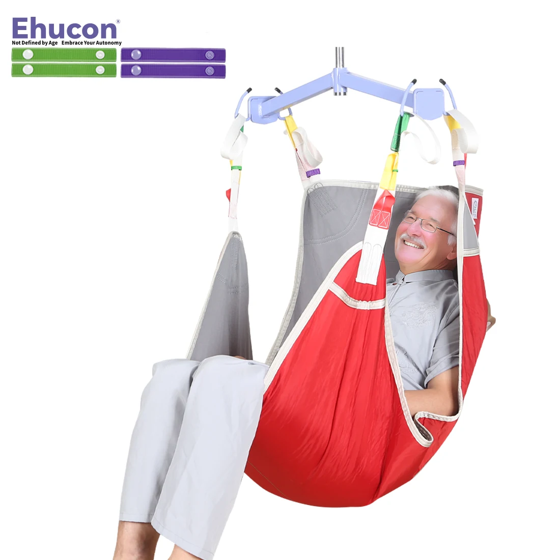 Ehucon Patient Fully Body Lifting Sling Hoyer Sling with Durable Cloth Providing Safe Support for Elderly Disabled 500 lbs
Ehucon Patient Fully Body Lifting Sling Hoyer Sling with Durable Cloth Providing Safe Support for Elderly Disabled 500 lbs