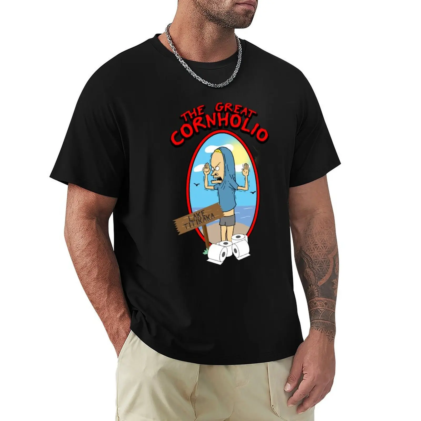 The Great Cornholio T-Shirt Plus Size Short Sleeve T-Shirt
The Great Cornholio T-Shirt Plus Size Short Sleeve T-Shirt