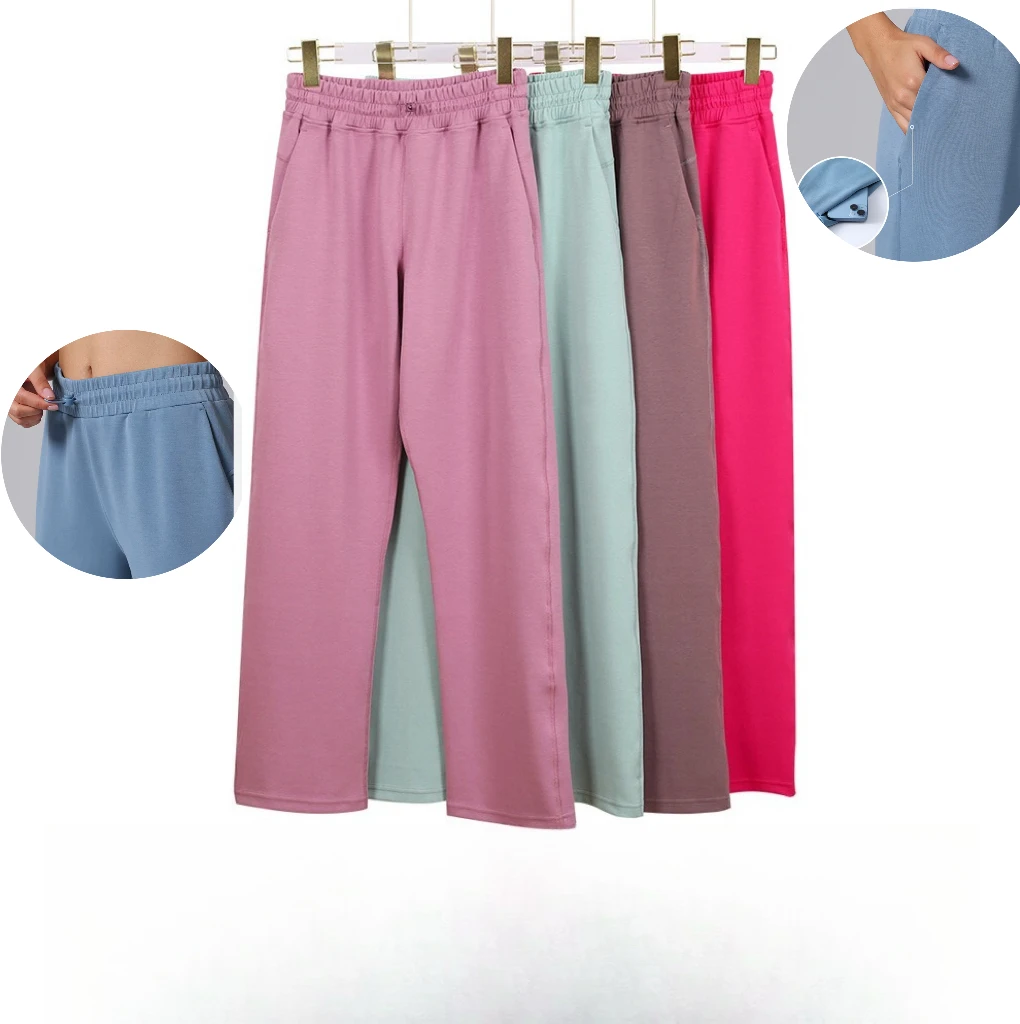 Осень-зима Широкие брюки для йоги Женские струящиеся свободные повседневные брюки с высокой талией и воздушным слоем Расклешенные брюки для тренировок в тренажерном зале на открытом воздухе
Осень-зима Широкие брюки для йоги Женские струящиеся свободные повседневные брюки с высокой талией и воздушным слоем Расклешенные брюки для тренировок в тренажерном зале на открытом воздухе