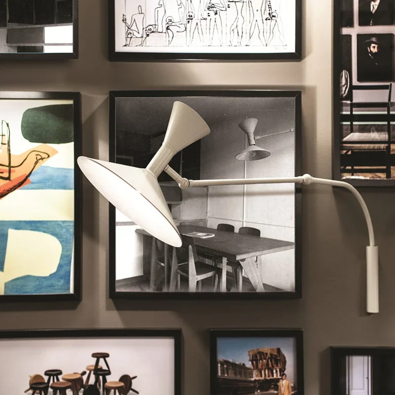 Designer Horn Wall Lamp Nordic Marseille Wall Lamp For Bedroom Dining Room Parlor Restaurant Decor LED Adjustable Sconcel Lamp
Designer Horn Wall Lamp Nordic Marseille Wall Lamp For Bedroom Dining Room Parlor Restaurant Decor LED Adjustable Sconcel Lamp