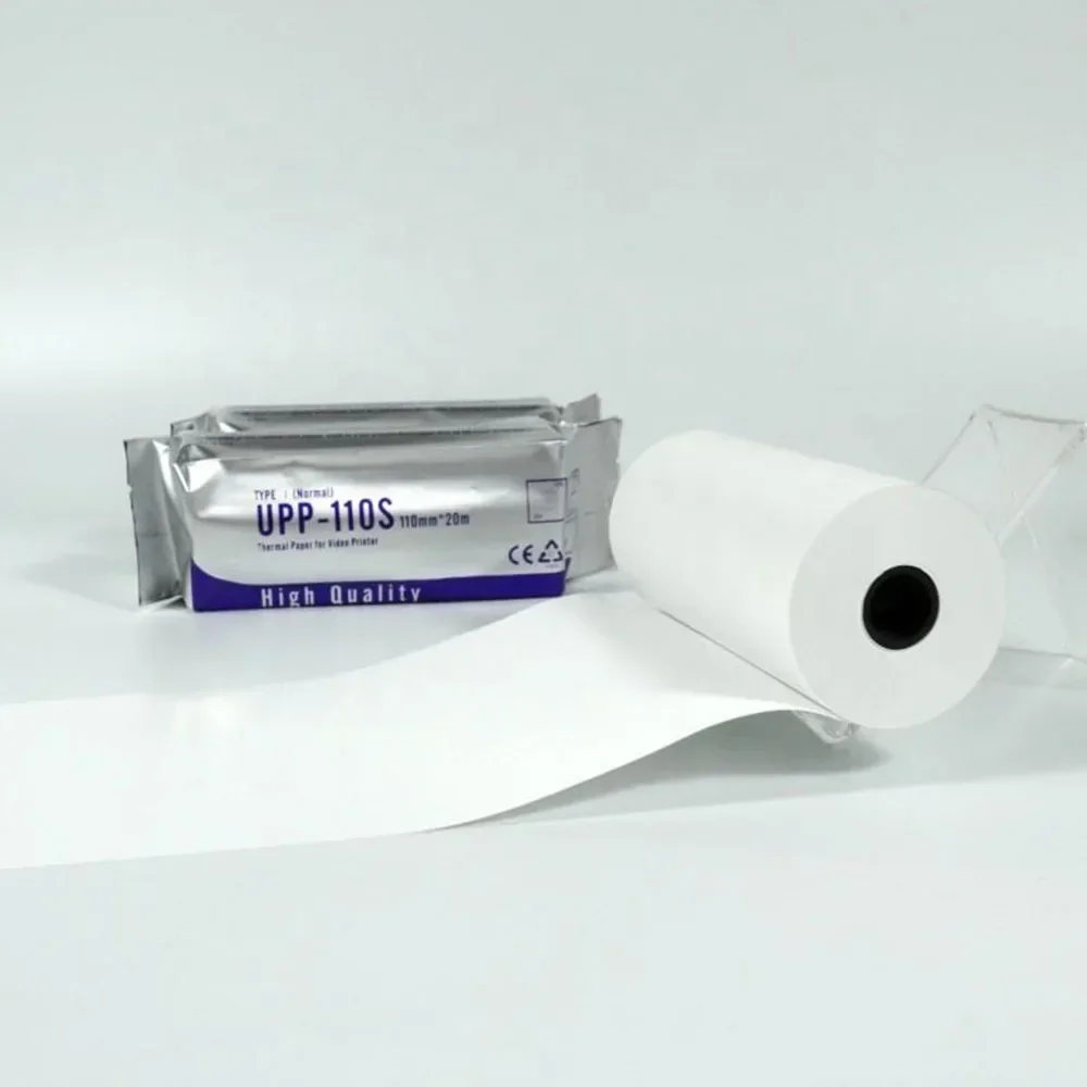 UPP-110S Thermal Printing Paper 110mm x 20m Ultrasound Paper For Compatible Sony
UPP-110S Thermal Printing Paper 110mm x 20m Ultrasound Paper For Compatible Sony