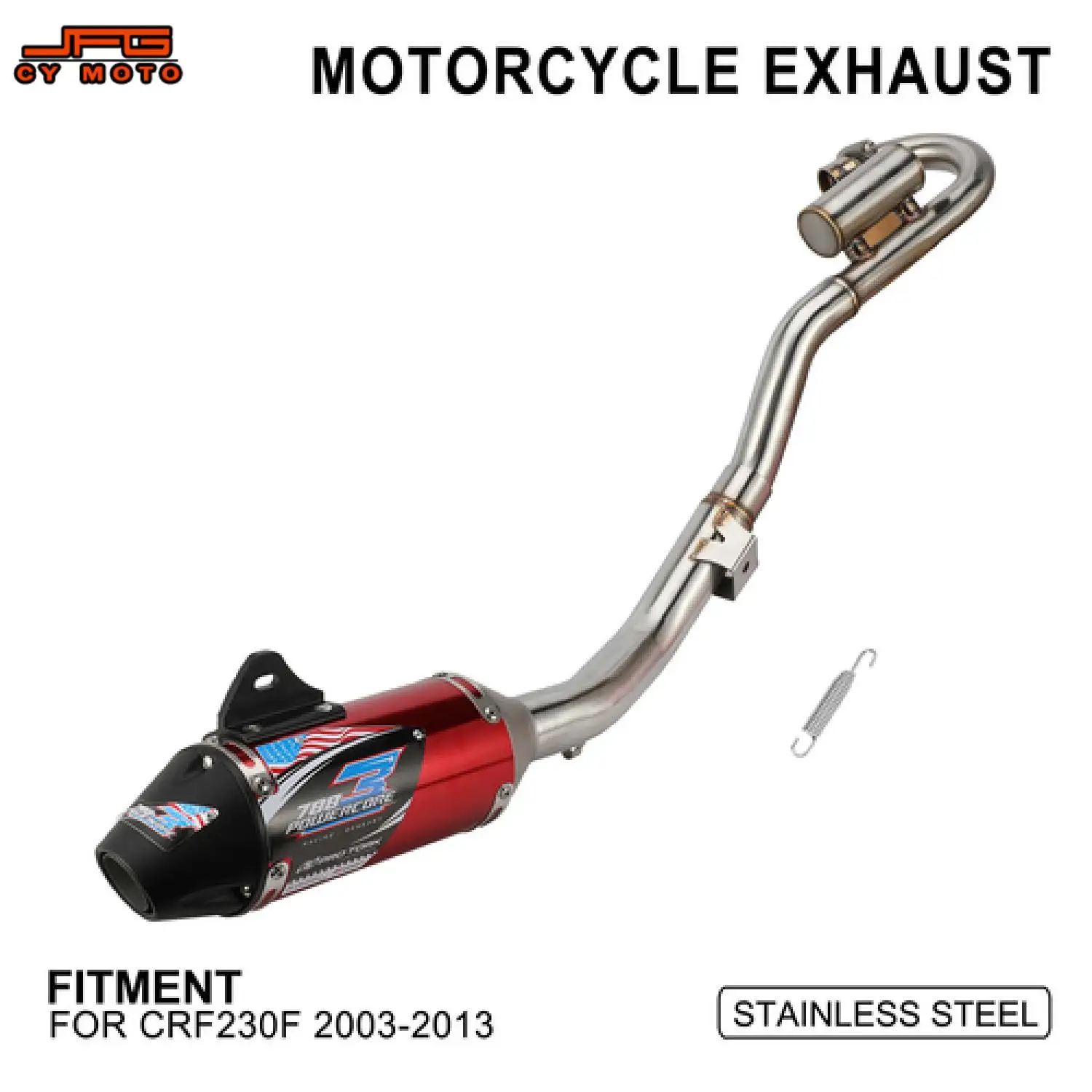 Motorcycle Exhaust Pipe Front Rear Set Electric Dirt Bike Accessories For Honda CRF230F CRF 230F 2003-2013 2018-2020 Motocross
Motorcycle Exhaust Pipe Front Rear Set Electric Dirt Bike Accessories For Honda CRF230F CRF 230F 2003-2013 2018-2020 Motocross