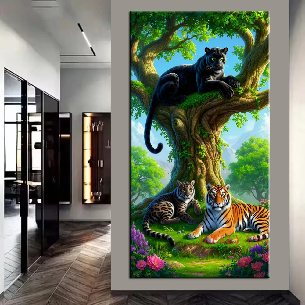 DIY Diamond Painting Tiger and Leopard Picture Cross Stitch Full Drills Diamond Mosaic New Collection Home Decor
DIY Diamond Painting Tiger and Leopard Picture Cross Stitch Full Drills Diamond Mosaic New Collection Home Decor