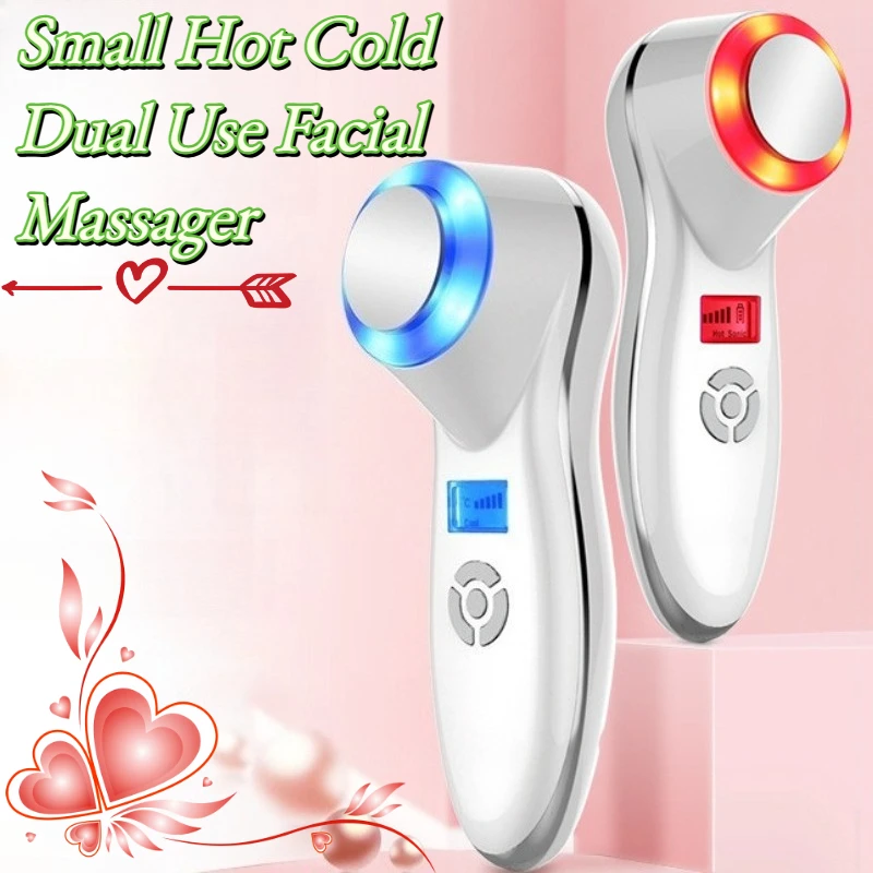 Маленький портативный массажер для лица с функцией горячего и холодного воздействия, фотонный прибор для омоложения кожи, домашний аппарат для криотерапии
Маленький портативный массажер для лица с функцией горячего и холодного воздействия, фотонный прибор для омоложения кожи, домашний аппарат для криотерапии