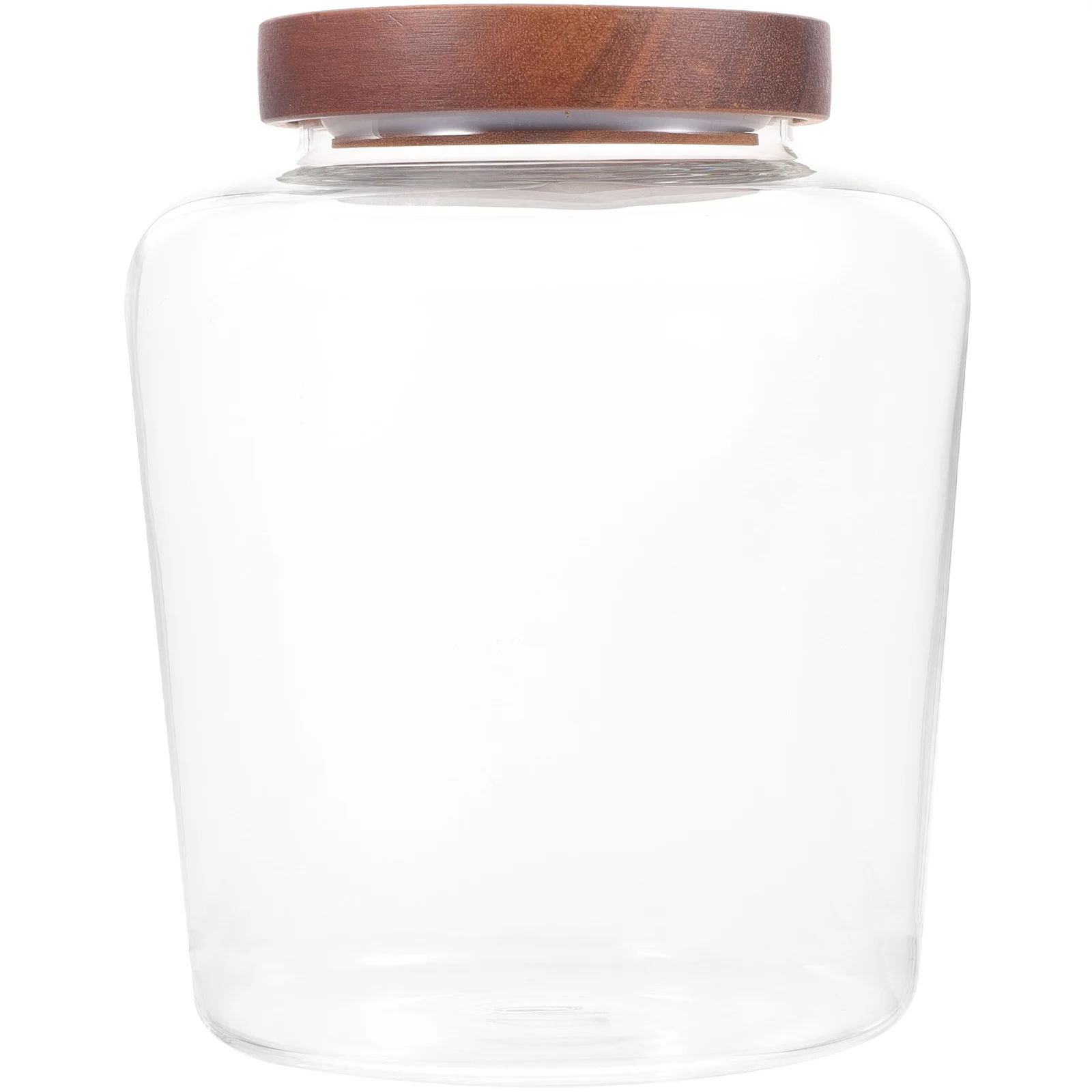 Premium Clear Airtight Glass Storage Canister with Wood Lid Classic Shape for Kitchen Home Tea Candy Food Preservation Storage
Premium Clear Airtight Glass Storage Canister with Wood Lid Classic Shape for Kitchen Home Tea Candy Food Preservation Storage
