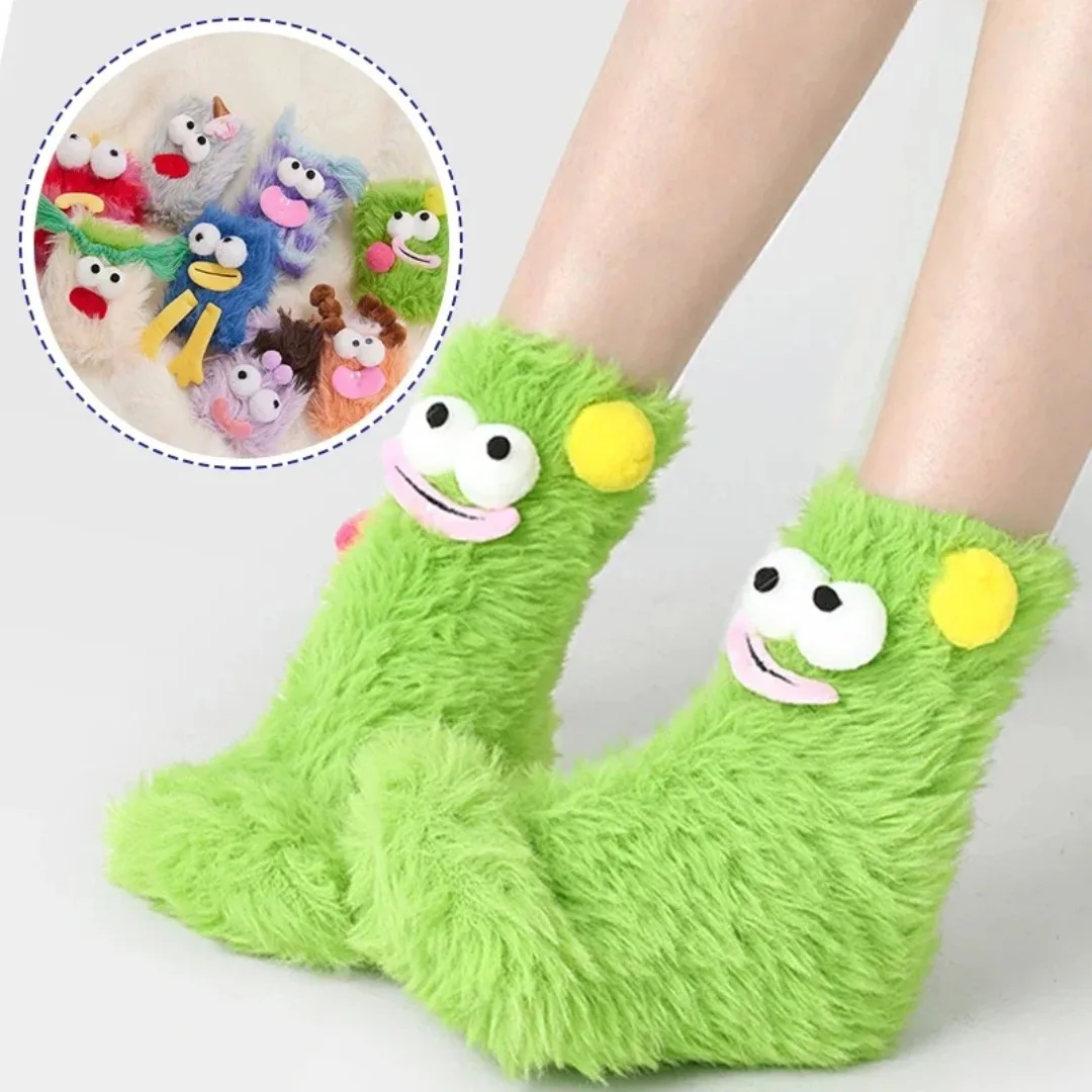 New Women's Winter Socks Funny Thickened Warm Medium Tube Sock Men Warm Kawaii Cartoon Home Floor Sokken Girls Fluffy Stockings
New Women's Winter Socks Funny Thickened Warm Medium Tube Sock Men Warm Kawaii Cartoon Home Floor Sokken Girls Fluffy Stockings