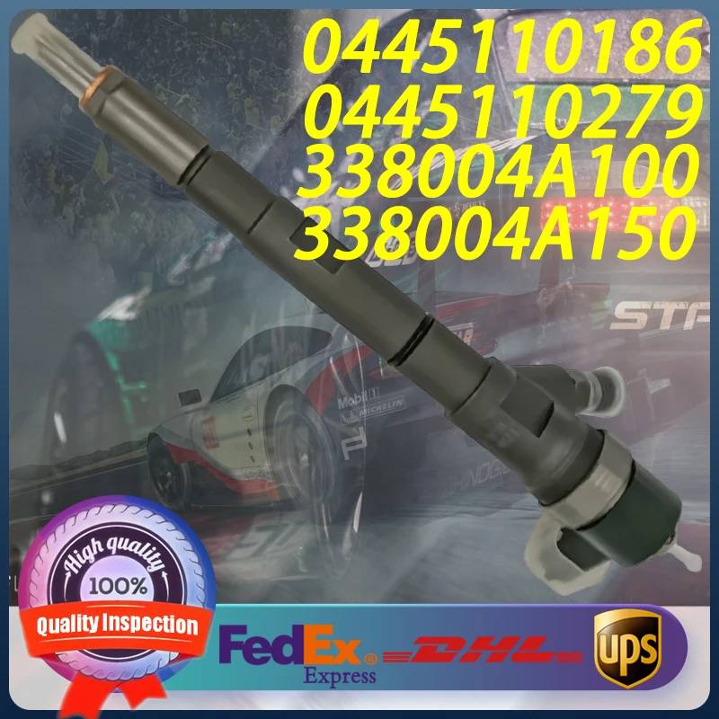 0445110186 0445110279 33800-4A100 33800-4A150 Common Rail Injector For Hyundai Libero Starex Kia Sorento 2.5CRDI Engine
0445110186 0445110279 33800-4A100 33800-4A150 Common Rail Injector For Hyundai Libero Starex Kia Sorento 2.5CRDI Engine