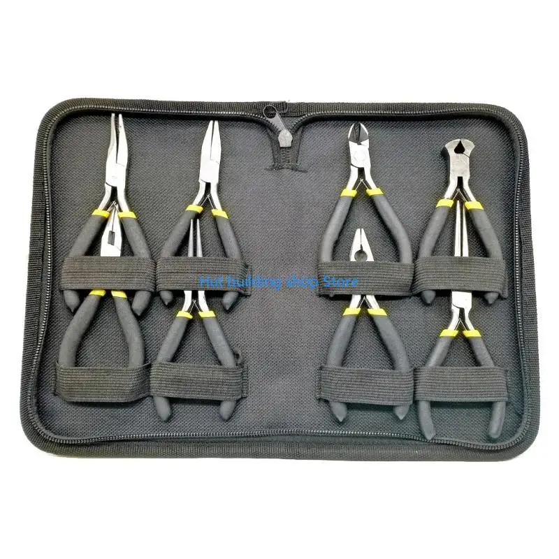 T21C Jewelry Making Tools Flat Pliers Diagonal Pliers Sharp-Nose Plier Set 8PCS/Set
T21C Jewelry Making Tools Flat Pliers Diagonal Pliers Sharp-Nose Plier Set 8PCS/Set