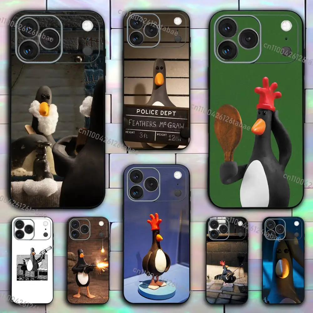 Penguin Phone Case For iPhone 17,16,e,Pro,Max,15,14,Plus,13,12Mini,11,Pro W-Wallace and G-Gromit Shockproof Silicone Black Cover
Penguin Phone Case For iPhone 17,16,e,Pro,Max,15,14,Plus,13,12Mini,11,Pro W-Wallace and G-Gromit Shockproof Silicone Black Cover