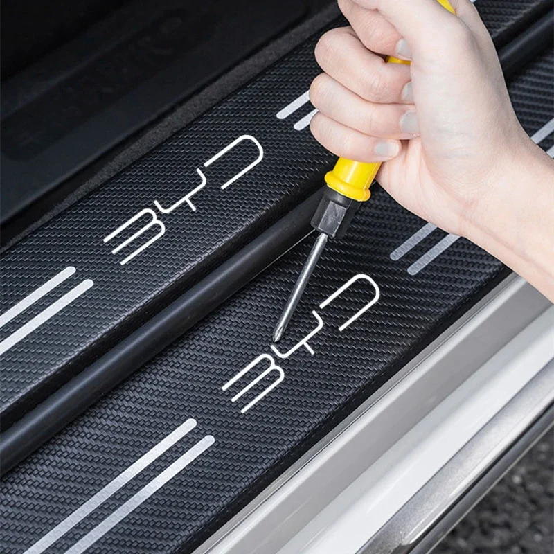 Carbon Fiber Car Door Sill Protector Strips Rubber Scratch Anti Sticker Strip For BYD Tang F3 E6 Atto Yuan Plus Song Max F0 G3
Carbon Fiber Car Door Sill Protector Strips Rubber Scratch Anti Sticker Strip For BYD Tang F3 E6 Atto Yuan Plus Song Max F0 G3