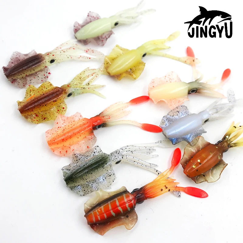 Soft Bait for Deep Sea Fishing, Artificial Lure, Simulated Squid with UV Light, Lead Fishing Lures, 6cm, 2G in 1Pack
Soft Bait for Deep Sea Fishing, Artificial Lure, Simulated Squid with UV Light, Lead Fishing Lures, 6cm, 2G in 1Pack