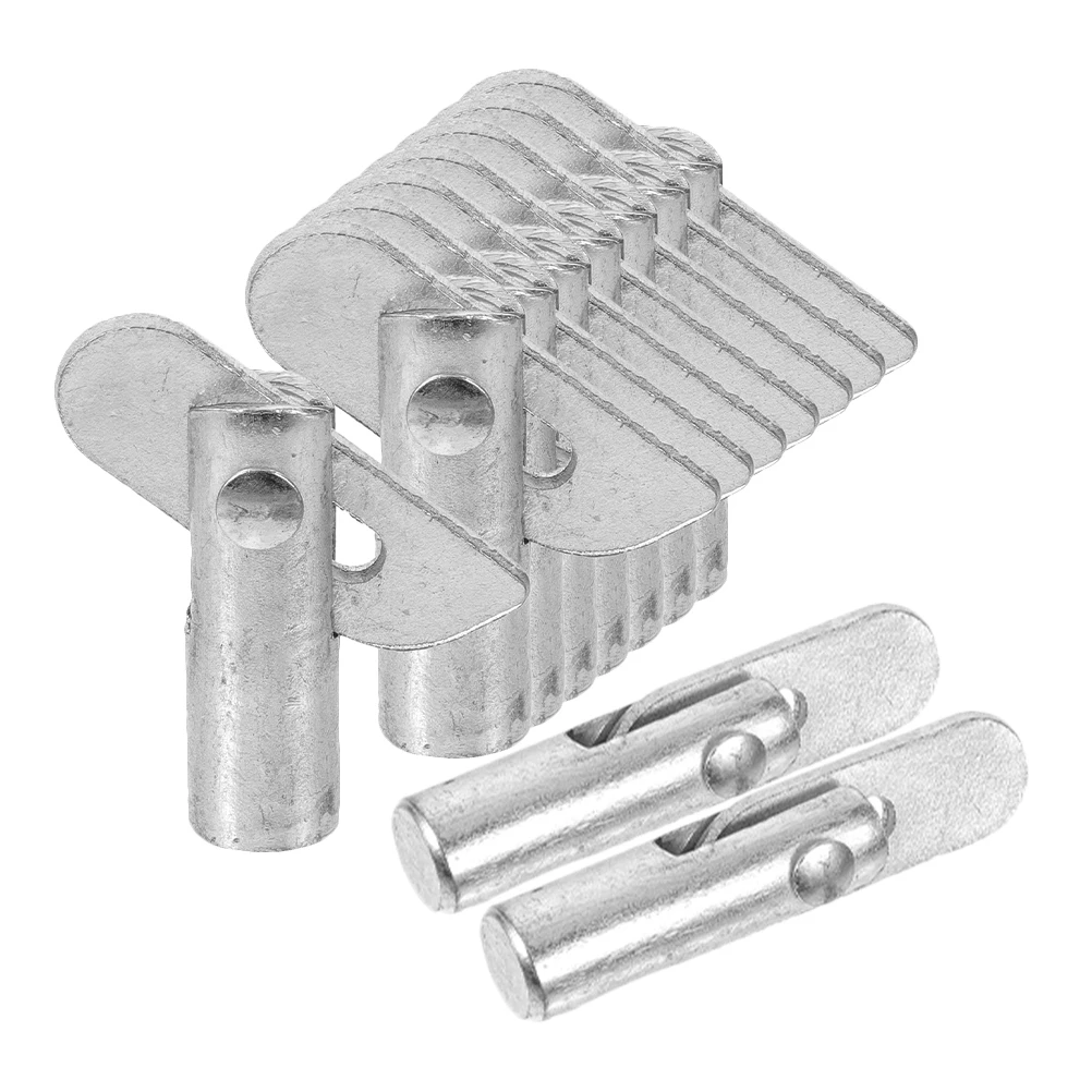 10pcs Lock Pins 12mmx45mm Galvanized Iron Fixed Scaffolding Fixed Pins Replacement Parts for Daily Use Professional
10pcs Lock Pins 12mmx45mm Galvanized Iron Fixed Scaffolding Fixed Pins Replacement Parts for Daily Use Professional