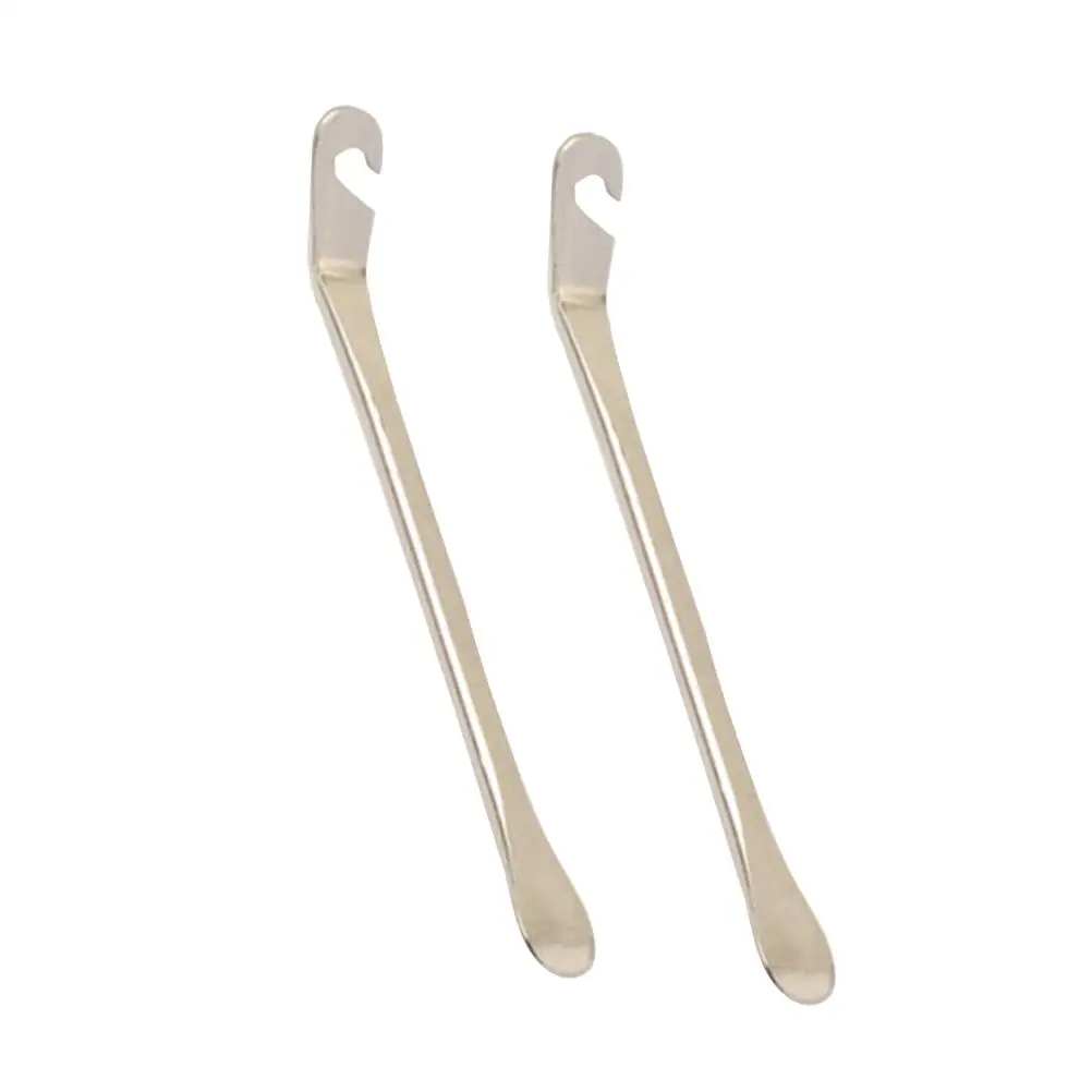 2 Pcs Tire Crowbar Easy to Carry Levers Irons Metal Mountain Bike Steel Material
2 Pcs Tire Crowbar Easy to Carry Levers Irons Metal Mountain Bike Steel Material