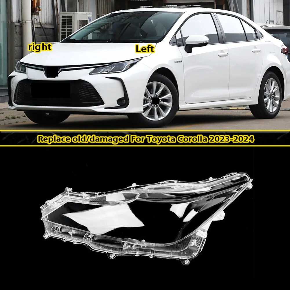 Headlight Shell Lens Plexiglass Replace Original Lampshade For Toyota Corolla 2023-2024 Headlamp Transparent Cover Lamp Shade
Headlight Shell Lens Plexiglass Replace Original Lampshade For Toyota Corolla 2023-2024 Headlamp Transparent Cover Lamp Shade