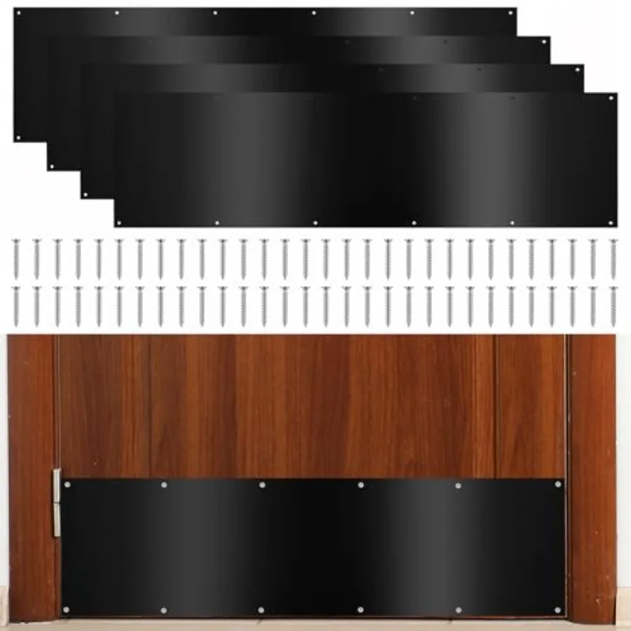 Tatuo Pcs Door Kick Plates for Eterior Interior Doors Protection Decor Rectangular Aluminum Door Push Plate with Satin Finish
Tatuo Pcs Door Kick Plates for Eterior Interior Doors Protection Decor Rectangular Aluminum Door Push Plate with Satin Finish