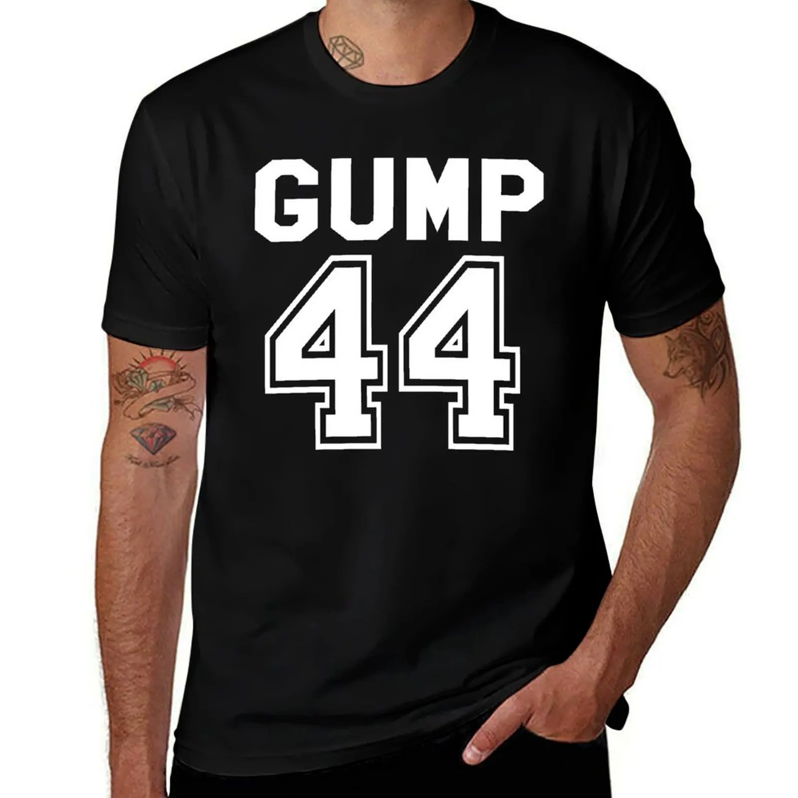 Gump 44 T-Shirt Fashion Casual Short Sleeve Top
Gump 44 T-Shirt Fashion Casual Short Sleeve Top