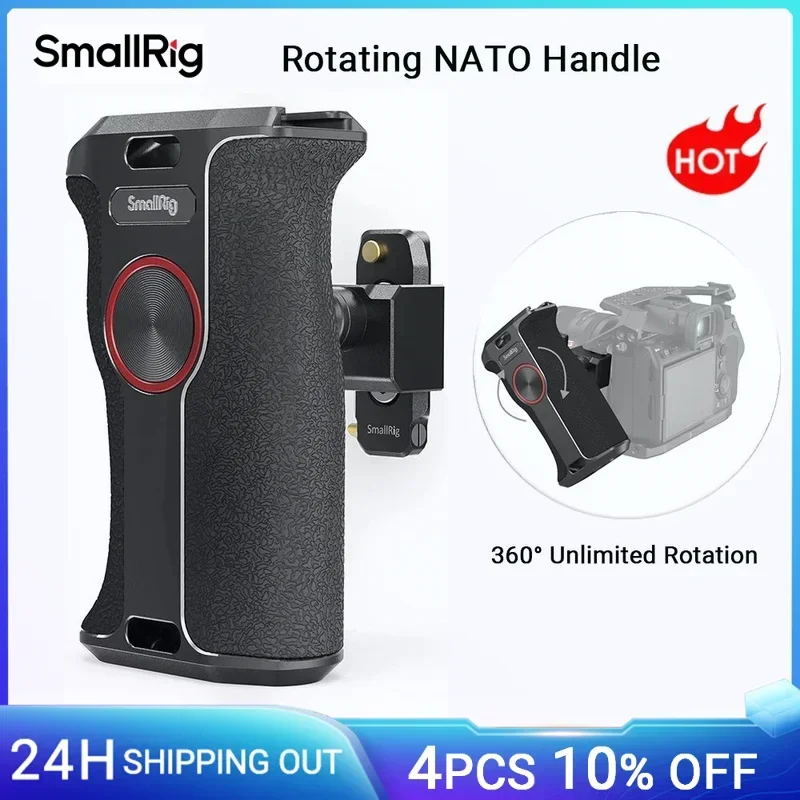 SmallRig 360-Degree Rotating Handgrip NATO Camera Left Side Handle For DLSR for Sony Camera Cage / case w NATO Rail 3260
SmallRig 360-Degree Rotating Handgrip NATO Camera Left Side Handle For DLSR for Sony Camera Cage / case w NATO Rail 3260