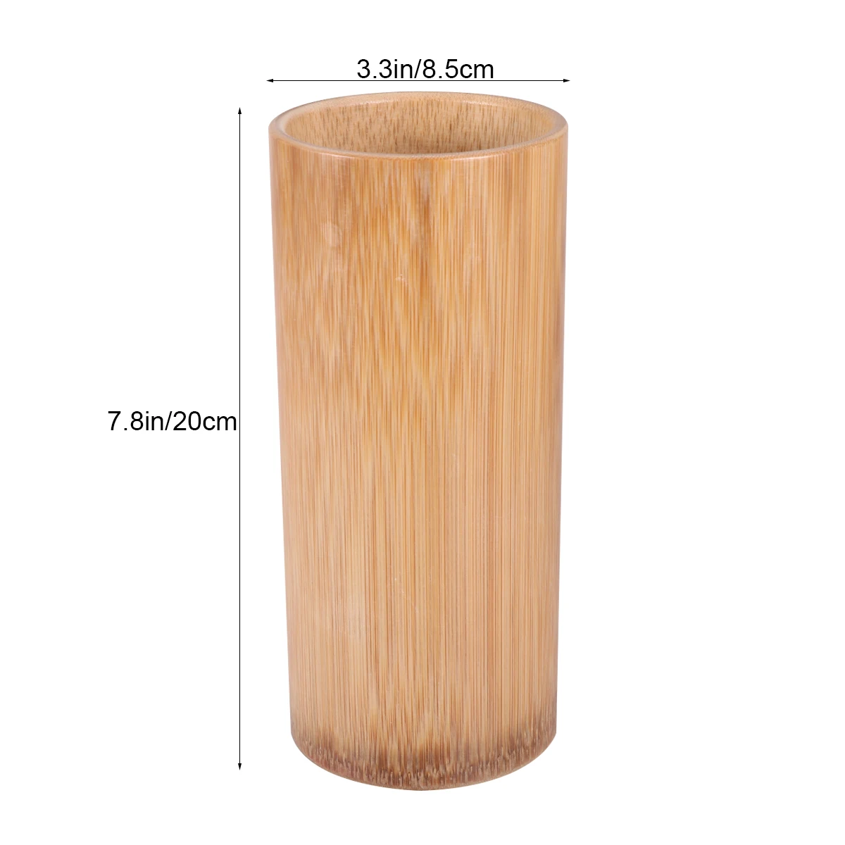 20 CM Bamboo Chopsticks Serving Utensils Kitchen Holder Counter Container Storage Bucket for Extra Large Wooden Tube
20 CM Bamboo Chopsticks Serving Utensils Kitchen Holder Counter Container Storage Bucket for Extra Large Wooden Tube