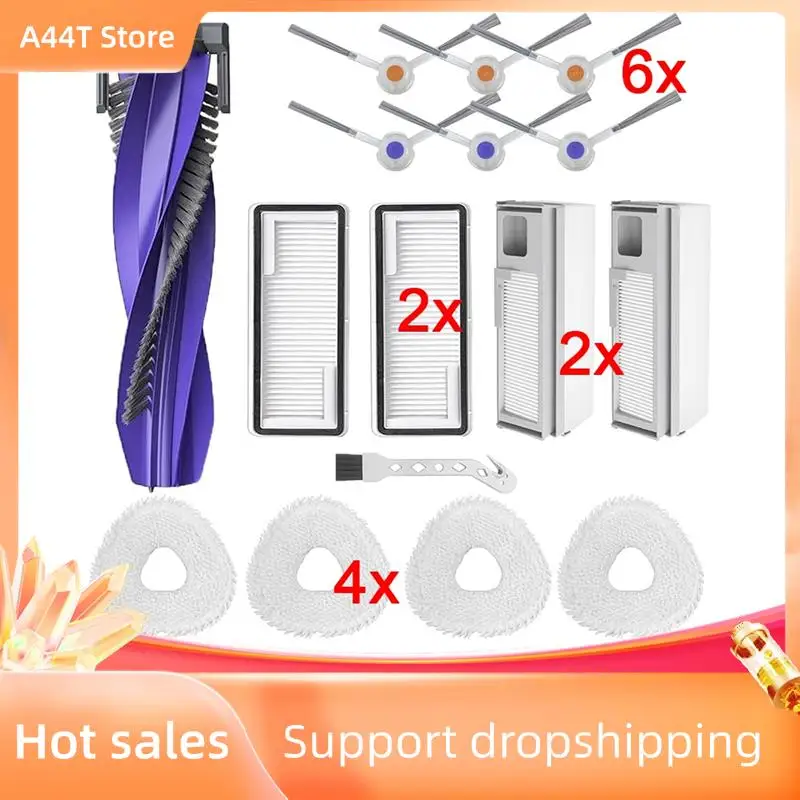 A44T Accessories Replacement For Narwal Freo X Ultra Robot Vacuum Complete Accessory Kit
A44T Accessories Replacement For Narwal Freo X Ultra Robot Vacuum Complete Accessory Kit